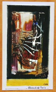 femme essuyant le visage de Jésus